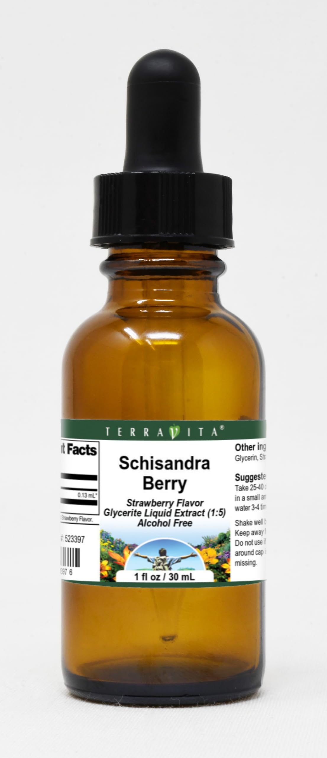 Organic Schisandra Berry Glycerite Liquid Extract (1:5) - Strawberry Flavored Herbal Supplement - 1 oz Bottle (2 Pack) - Immune Support & Stress Relief - Perfect for Tea, Smoothies & Wellness Routines
