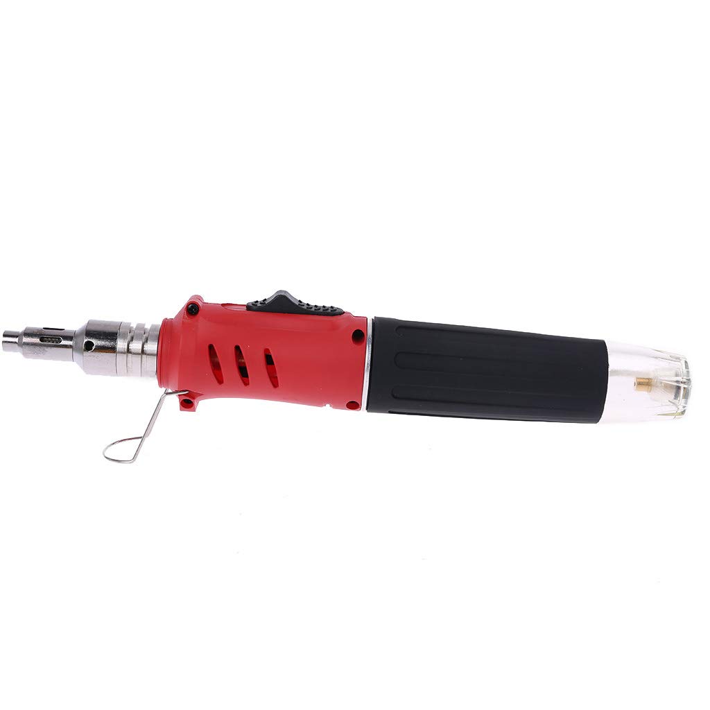 HS-1115K 10-in-1 Professional Butane Gas Soldering Iron Kit with 26ml Torch - Portable Welding Tool for Electronics Repair, Jewelry Making & DIY Projects