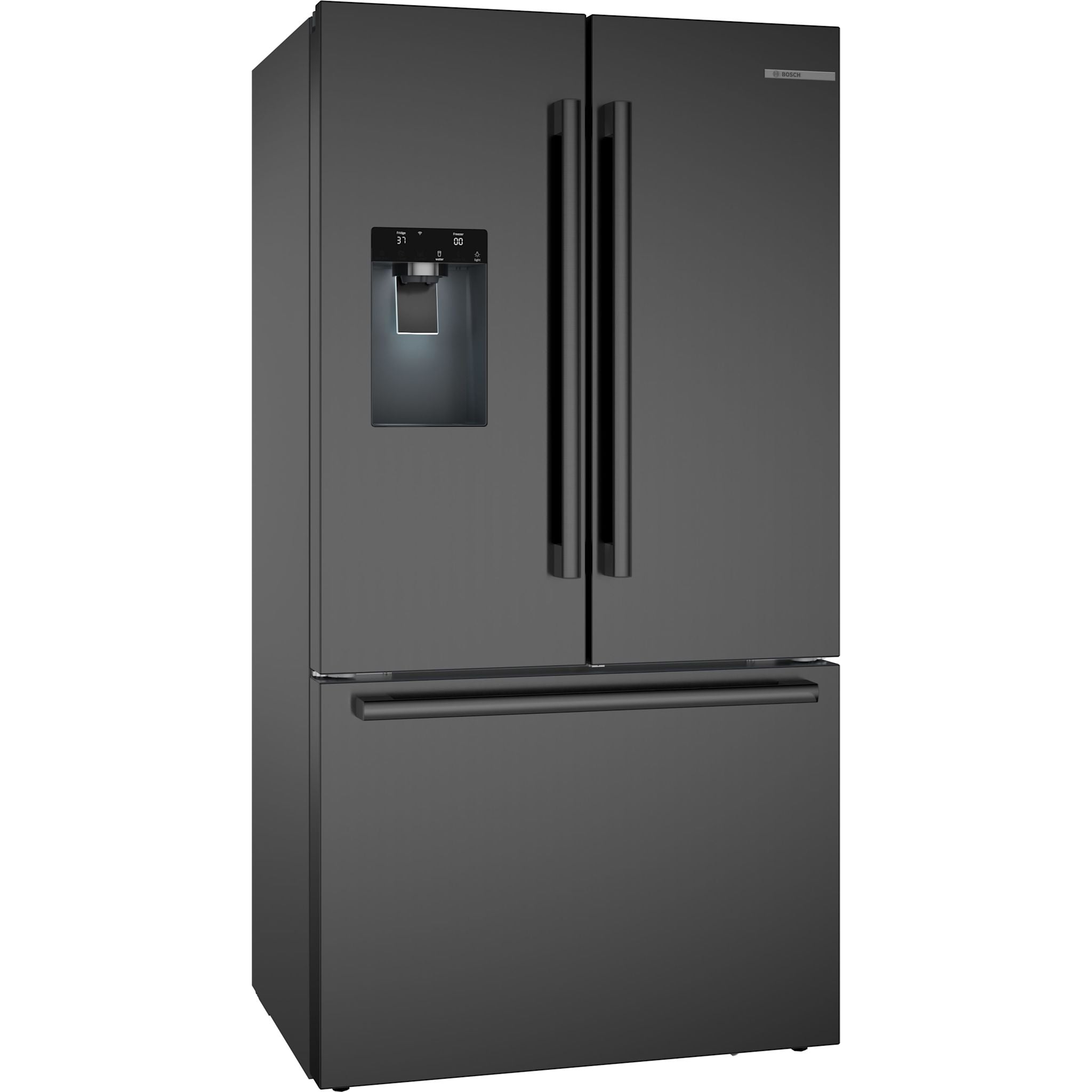 Bosch B36CD52SNB 36 Inch French Door Refrigerator with Stainless Steel Finish - Perfect for Modern Kitchens and Open Floor Plans