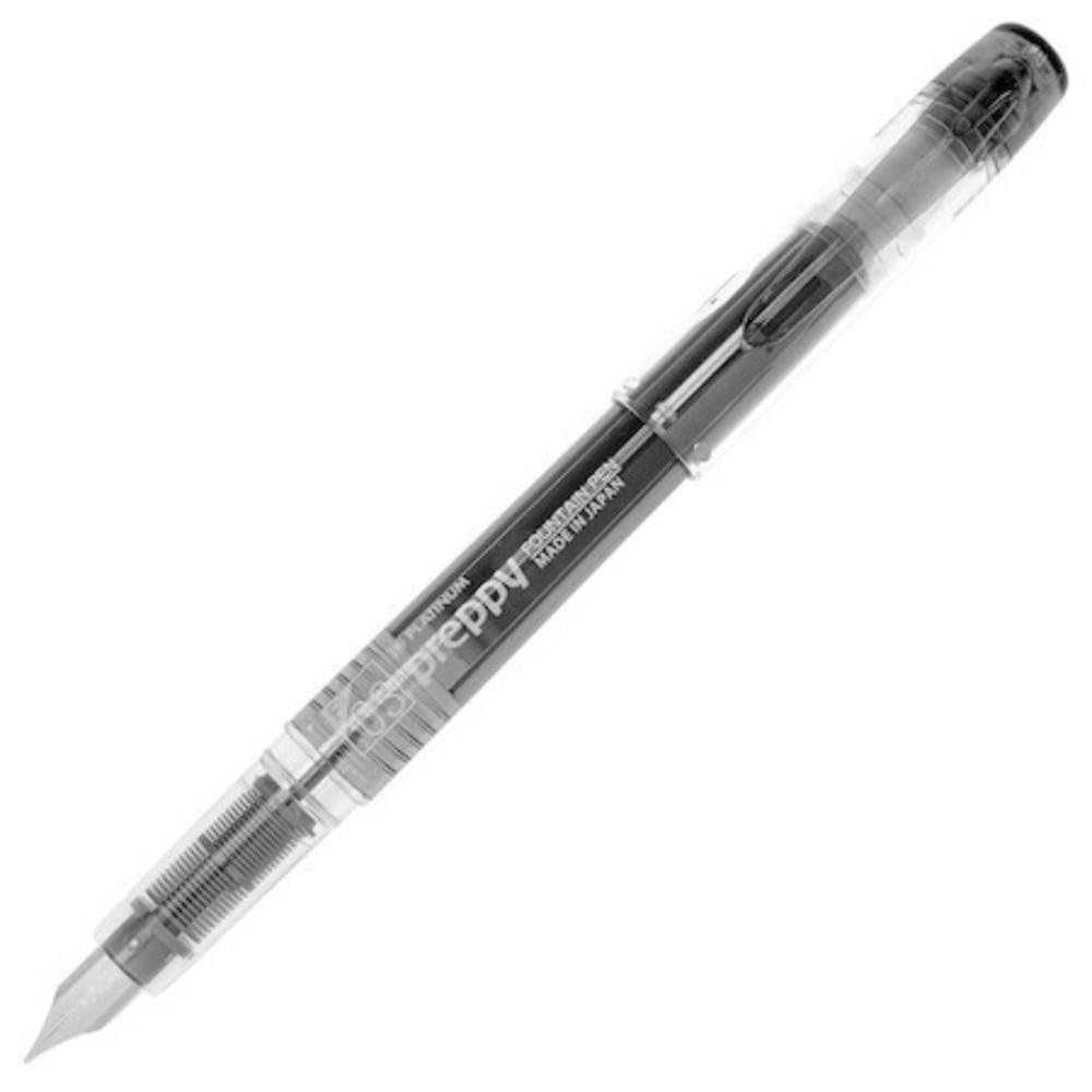 Premium Platinum Preppy Fountain Pen with Fine Nib - Classic Black (Model 1716012) | Perfect for Writing, Journaling, Calligraphy & Elegant Gifts