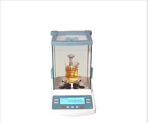 Precision Digital Analytical Balance Scale 110g x 0.1mg - Lab, Jewelry & Pharmacy Weighing Scale for Gold, Powder & Chemicals
