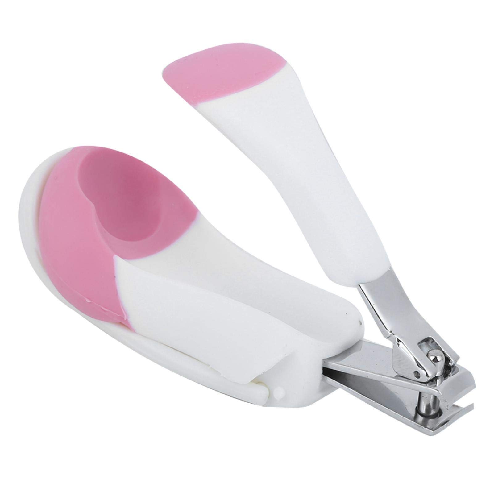 Baby Nail Care Kit - Safe Nail Scissors, Nail File & Clipper for Infants, Toddlers & Kids (Pink) | Gentle Grooming for Newborns & Baby Nail Trimming at Home