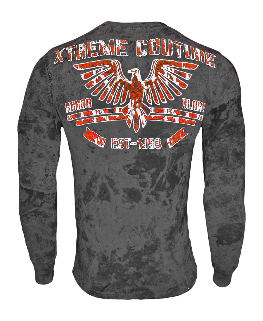 Xtreme Couture Red Zone Thermal Hoodie - Men's Lightweight Fleece Pullover for Cold Weather, Gym & Outdoor Activities | Warm & Comfortable Winter Wear