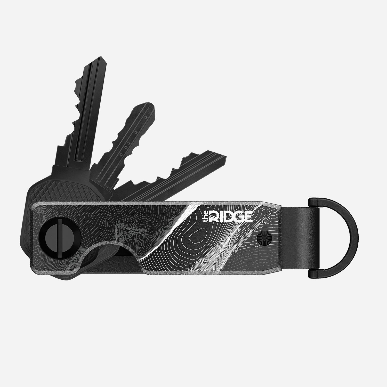 The Ridge KeyCase - Premium Half Dome Key Organizer for Minimalist EDC | Compact & Durable Key Holder for Home, Office, and Travel Accessories