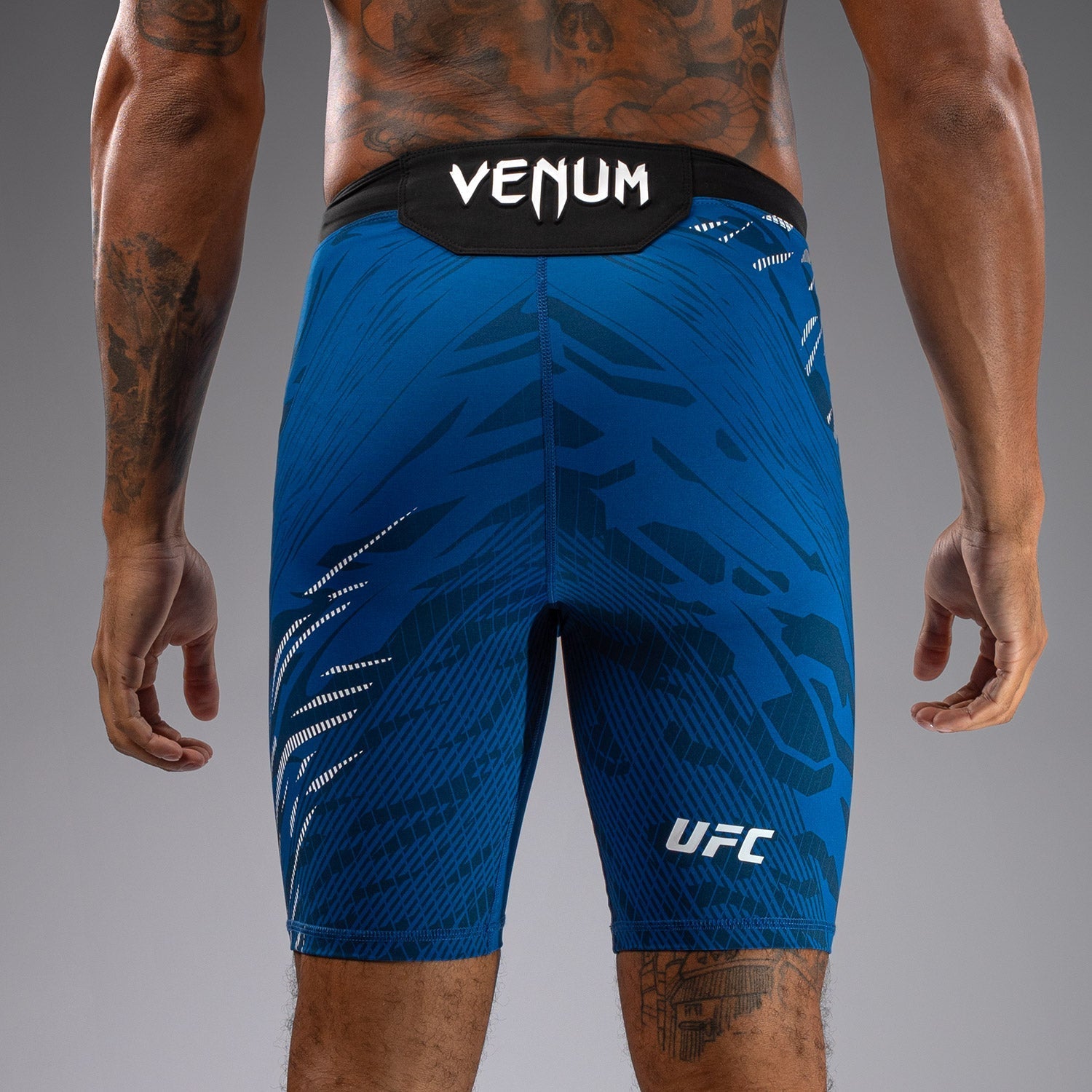 Venum UFC Fusion Authentic Men's Vale Tudo MMA Shorts - Personalized Fight Night Gear for Training & Competition (Blue) | Premium MMA Apparel for Fighters & Fitness Enthusiasts