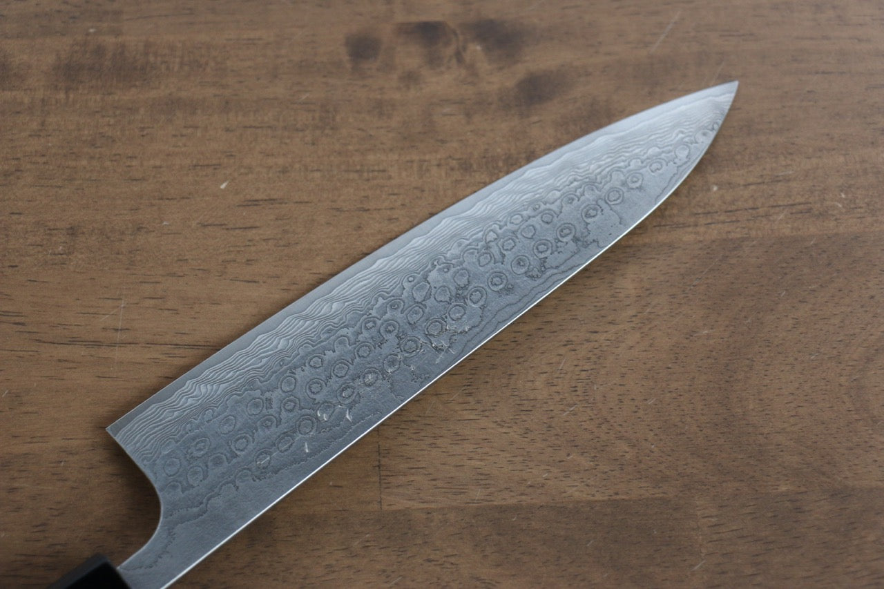 Premium Nao Yamamoto SG2 Damascus Gyuto Knife 180mm - Japanese Chef Knife with Cherry Blossom Handle for Professional Cooking & Sushi Preparation