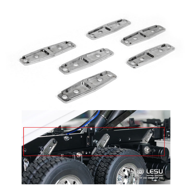 1/14 LESU 8x8 Hydraulic RC Dump Truck Metal Chassis Rail - CNC Precision Parts for DIY Radio Control Model Toy Car | Off-Road Construction Vehicle Simulation Gift for Adults & Kids