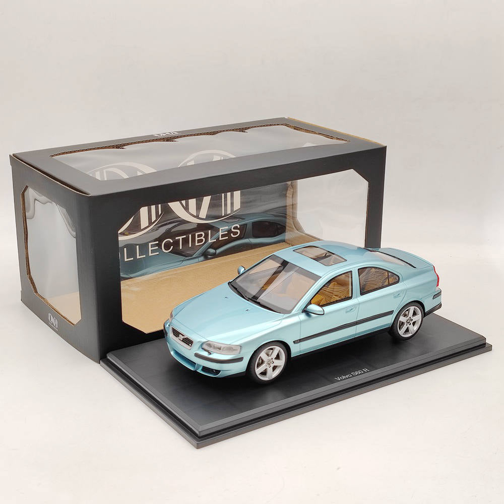 1/18 Scale Volvo S60 R 2003 Limited Edition Resin Model Car - DNA Collectibles DNA000104 - Green Diecast Toy for Collectors & Gift for Car Enthusiasts (Perfect for Display, Home Decor, and Car Model Collections)