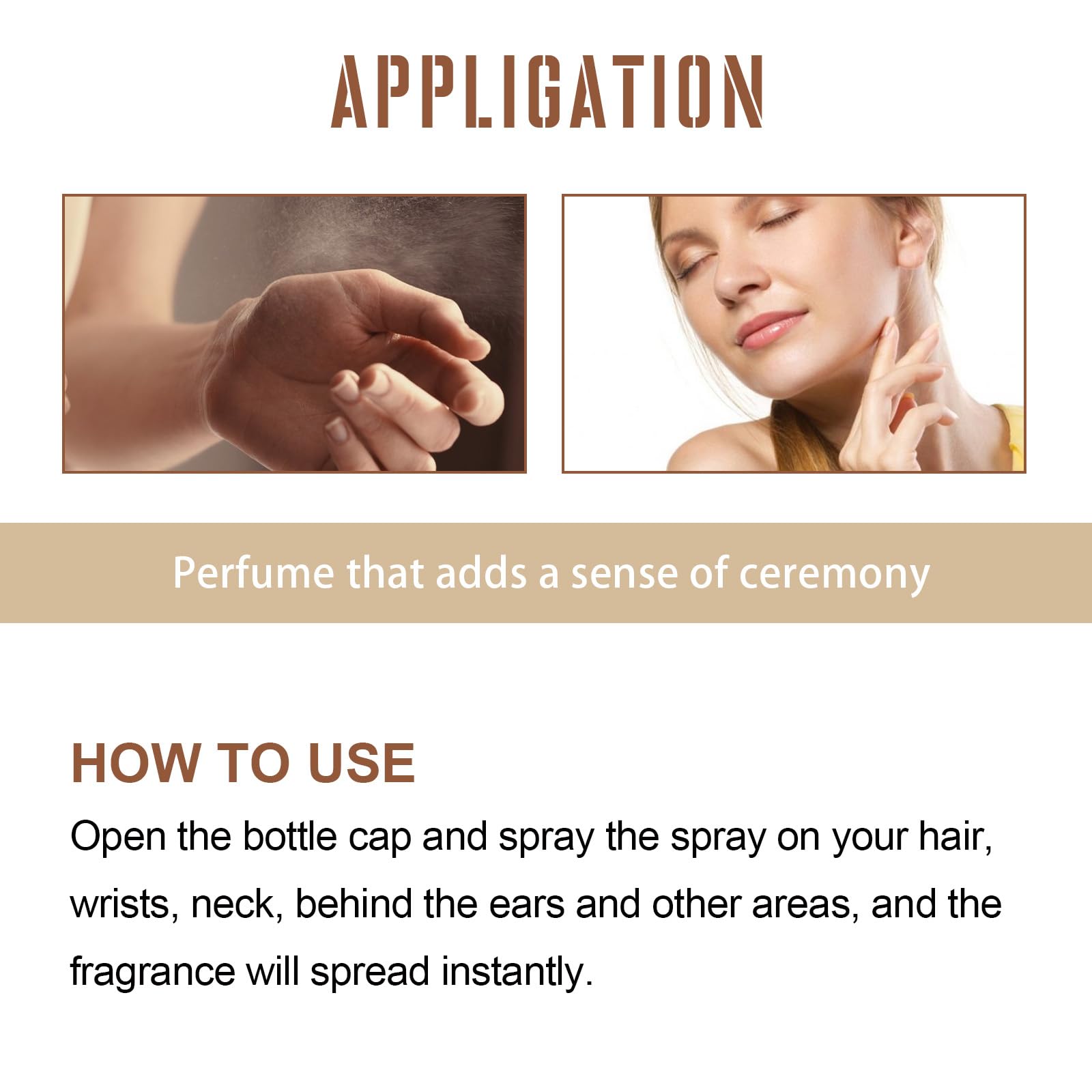 Women's Hair & Body Fragrance Mist - Long Lasting Fruity Perfume Spray for Daily Use, Dates & Special Occasions | Fresh Scented Body Splash (#32)