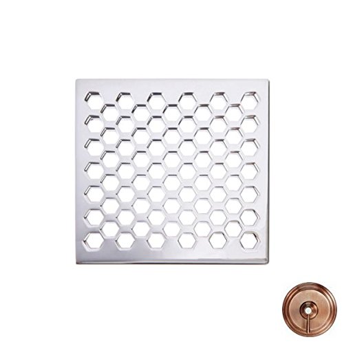 Newport Brass 233-607/08A 6-Inch Shower Drain in Antique Copper - Premium Tub & Shower Drain for Bathroom Renovation & Luxury Home Upgrades
