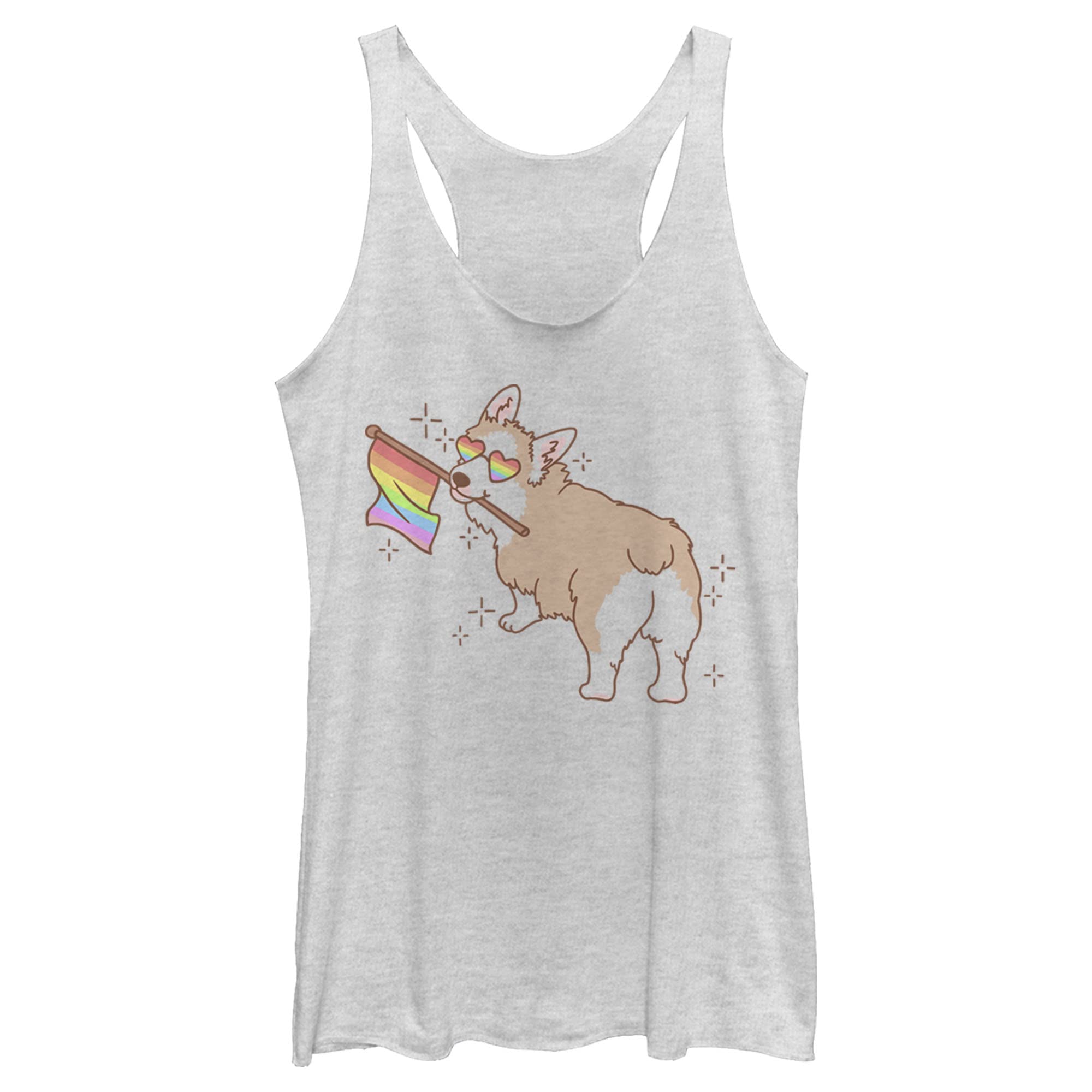 Women's Pride Corgi Tank Top - Gym & Summer Wear