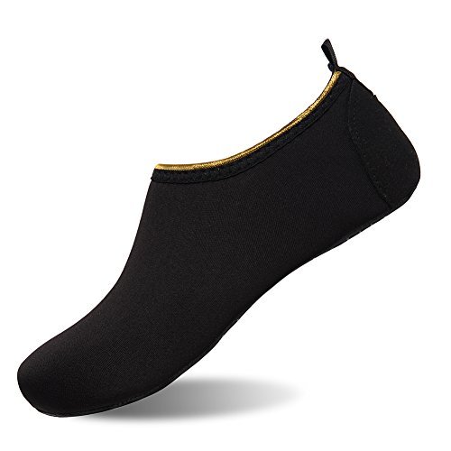 **Men's & Women's Quick-Dry Water Shoes - Barefoot Beach & Pool Shoes for Surfing, Swimming, Yoga & Water Sports | Lightweight Aqua Socks for Outdoor Activities**