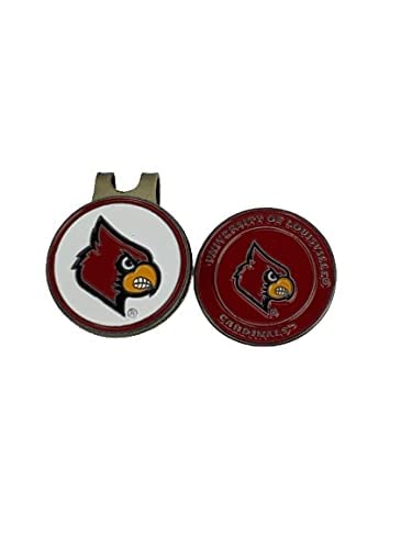 Premium Magnetic Golf Hat Clip with 2 Double-Sided Golf Ball Markers - Stainless Steel Cap Accessory for Golfers - Perfect for Course Play & Practice Sessions