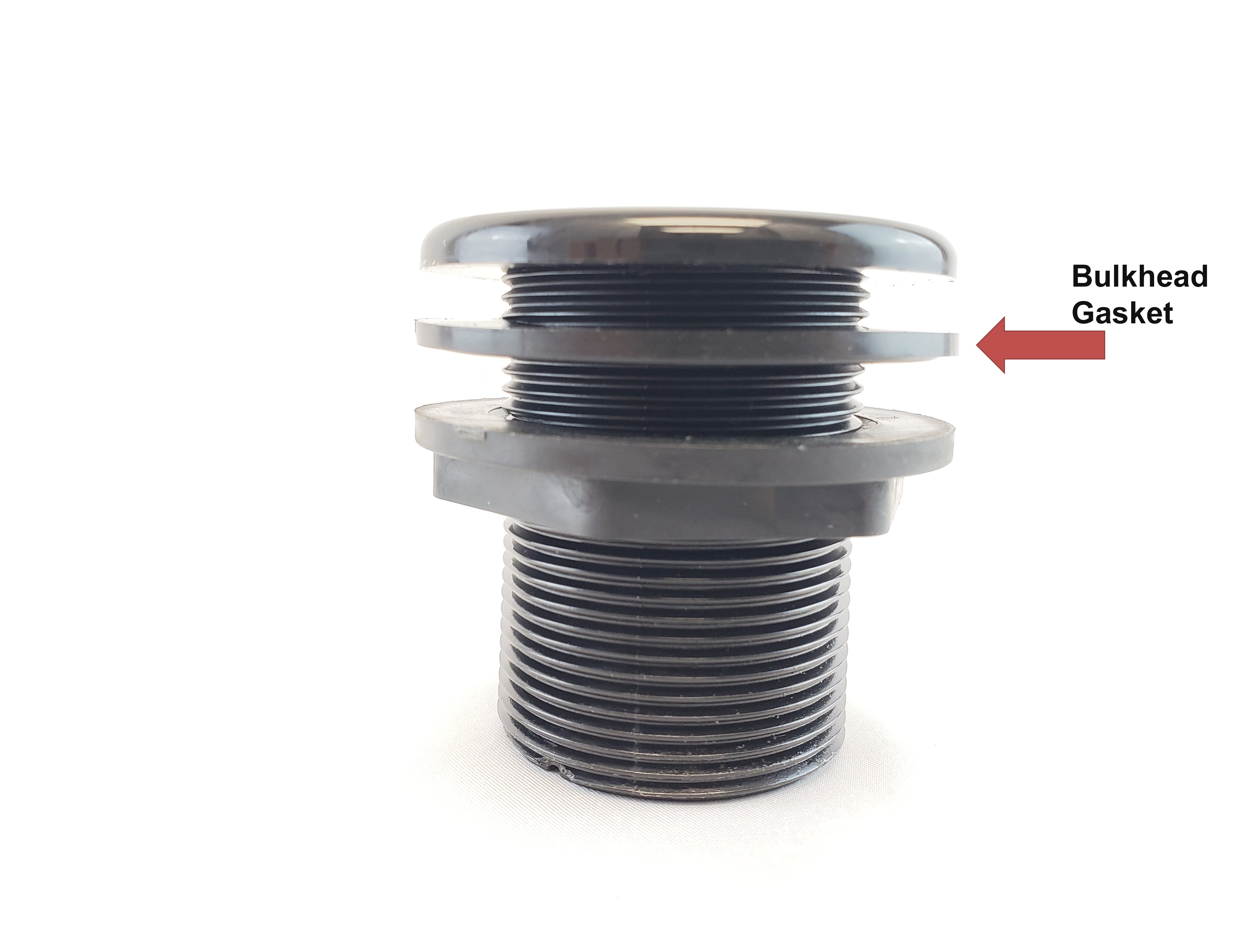 1/2 Inch Bulkhead Fitting Gasket - 10 Pack | High-Quality Rubber Seals for Plumbing & Water Tank Connections | Perfect for Marine, RV, and Home Water Systems
