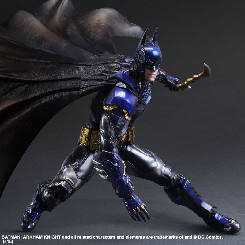 DC Batman Arkham Knight No.1 Limited Color Edition Play Arts Kai Action Figure - SDCC 2015 Exclusive Collectible for Display & Gaming Fans