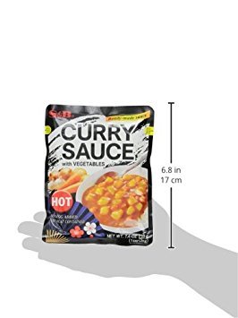 S&B Golden Curry Sauce with Vegetables - Hot & Spicy Flavor, 7.4 Oz (10 Pack) | Japanese Curry Mix for Rice, Noodles & Stews | Quick & Easy Home Cooking Meal Solution