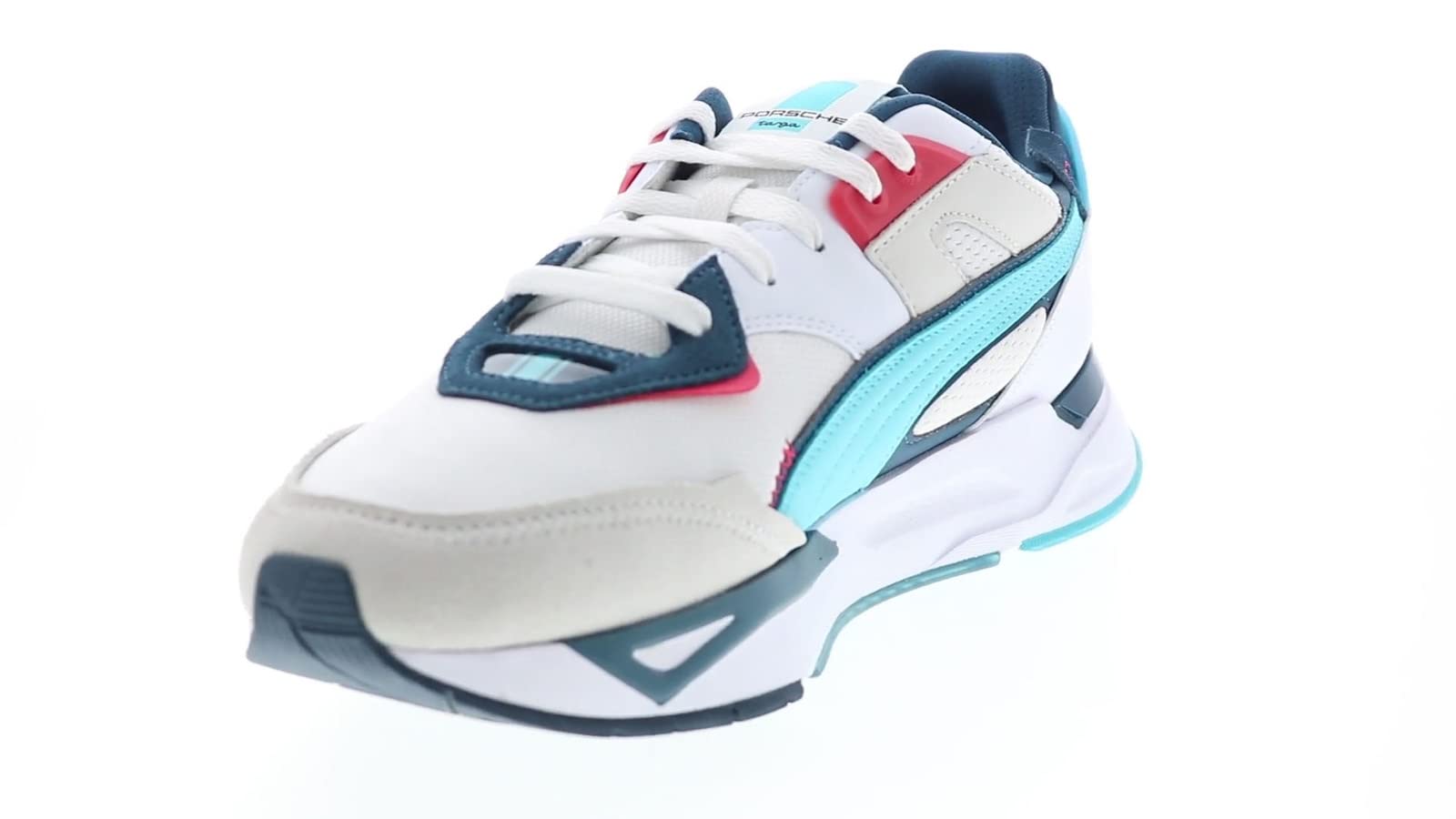 PUMA Men's Porsche Legacy Mirage Sport White Lifestyle Sneakers - Size 11.5 | Casual Walking Shoes for Men | Perfect for Gym, Running & Everyday Wear