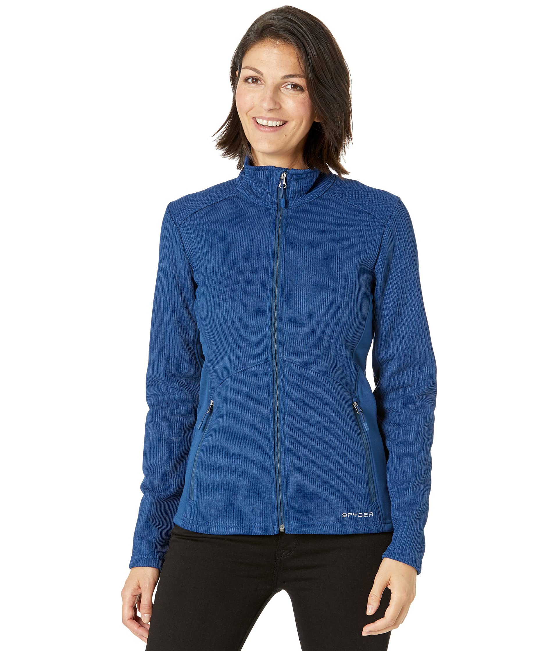 Spyder Women's Bandita Full Zip Fleece Jacket - Warm Winter Outerwear for Skiing, Hiking & Outdoor Activities