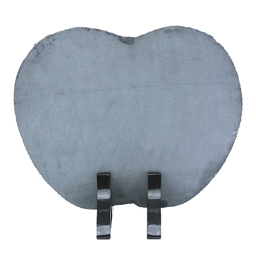 Personalized Rock Slate Photo Frame - Custom Engraved Picture Plaque for Baby Birth, Memorial, Keepsake | DIY Tabletop Display for Christmas, Birthday & Home Decor | Natural Stone Gift Idea for Special Occasions