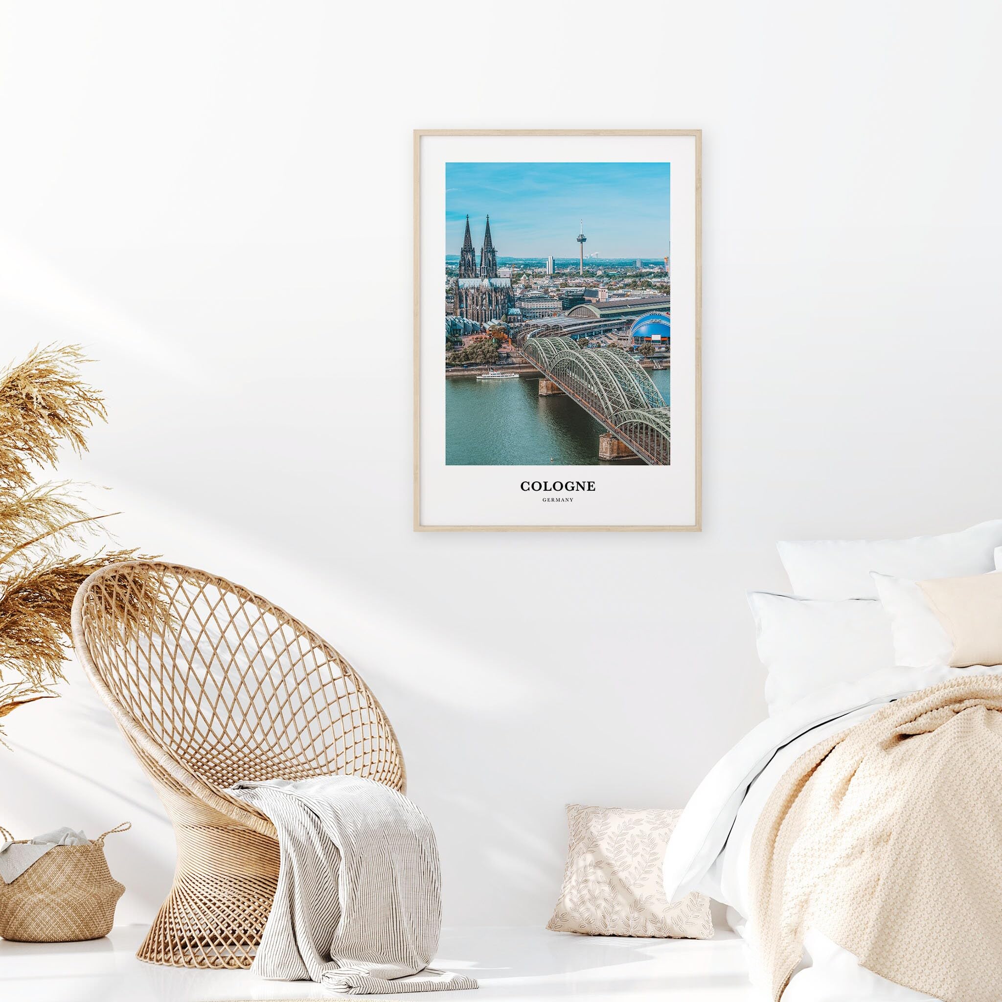 Premium Cologne Germany Travel Poster - High Quality Cologne Photo Print & Wall Art Decor for Home, Office, or Gift - Perfect for Travel Lovers & Germany Enthusiasts