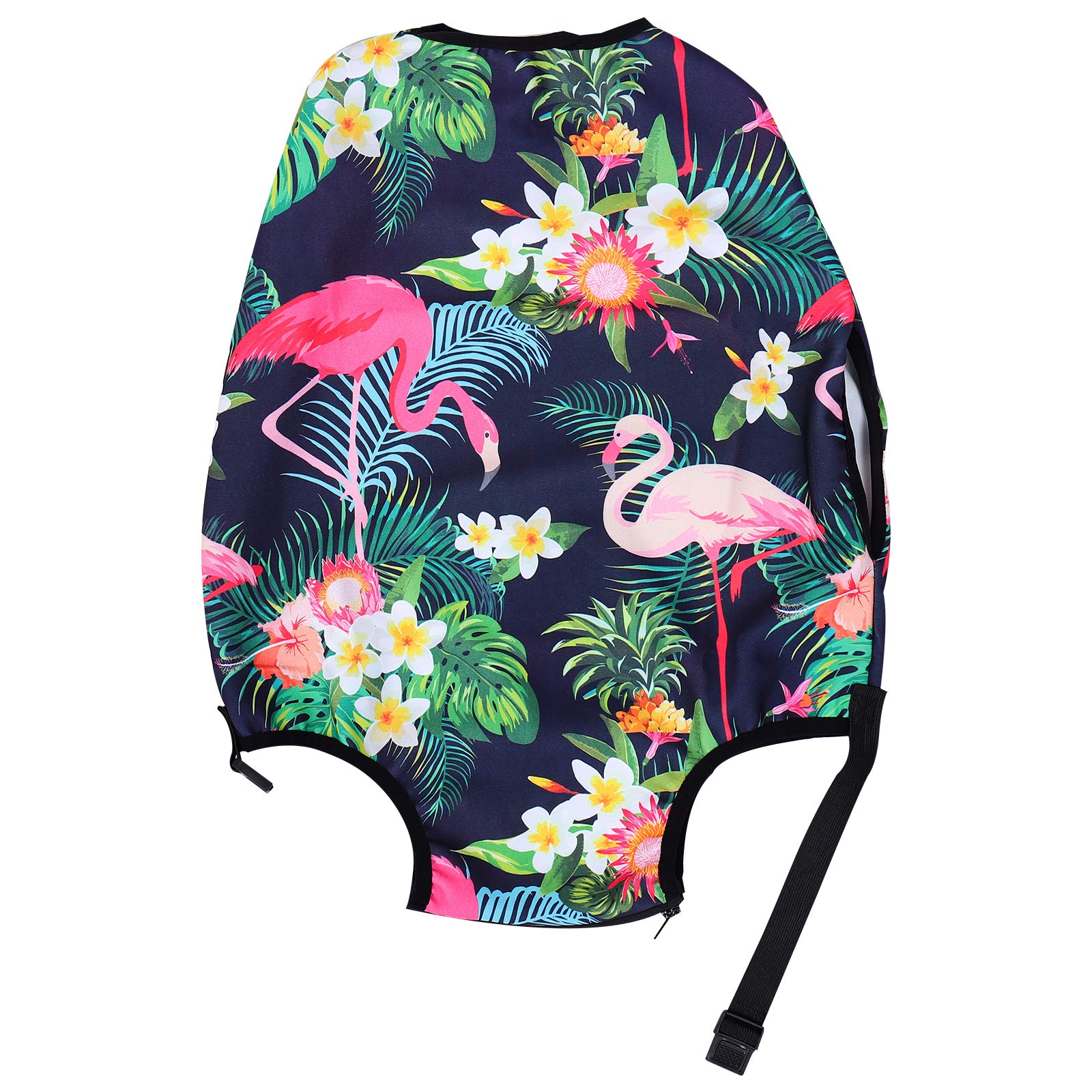TENDYCOCO Flamingo Print Luggage Cover for 18-21 Inch Suitcases - Waterproof Travel Bag Protector for Vacation, Business Trips & Airplane Travel