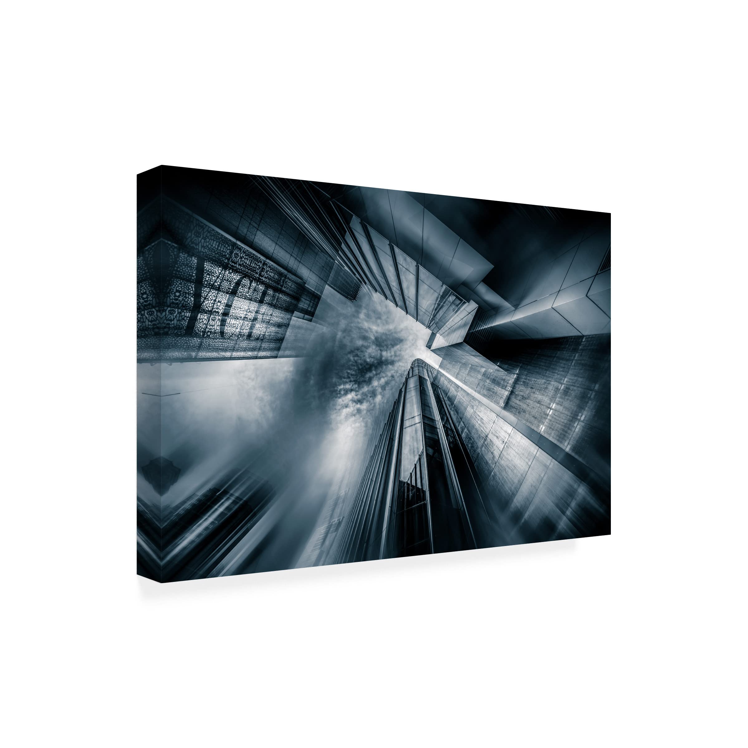 Baidongyun 'Beijing City' Canvas Art Print - Premium Trademark Fine Art Wall Decor for Living Room, Bedroom & Office