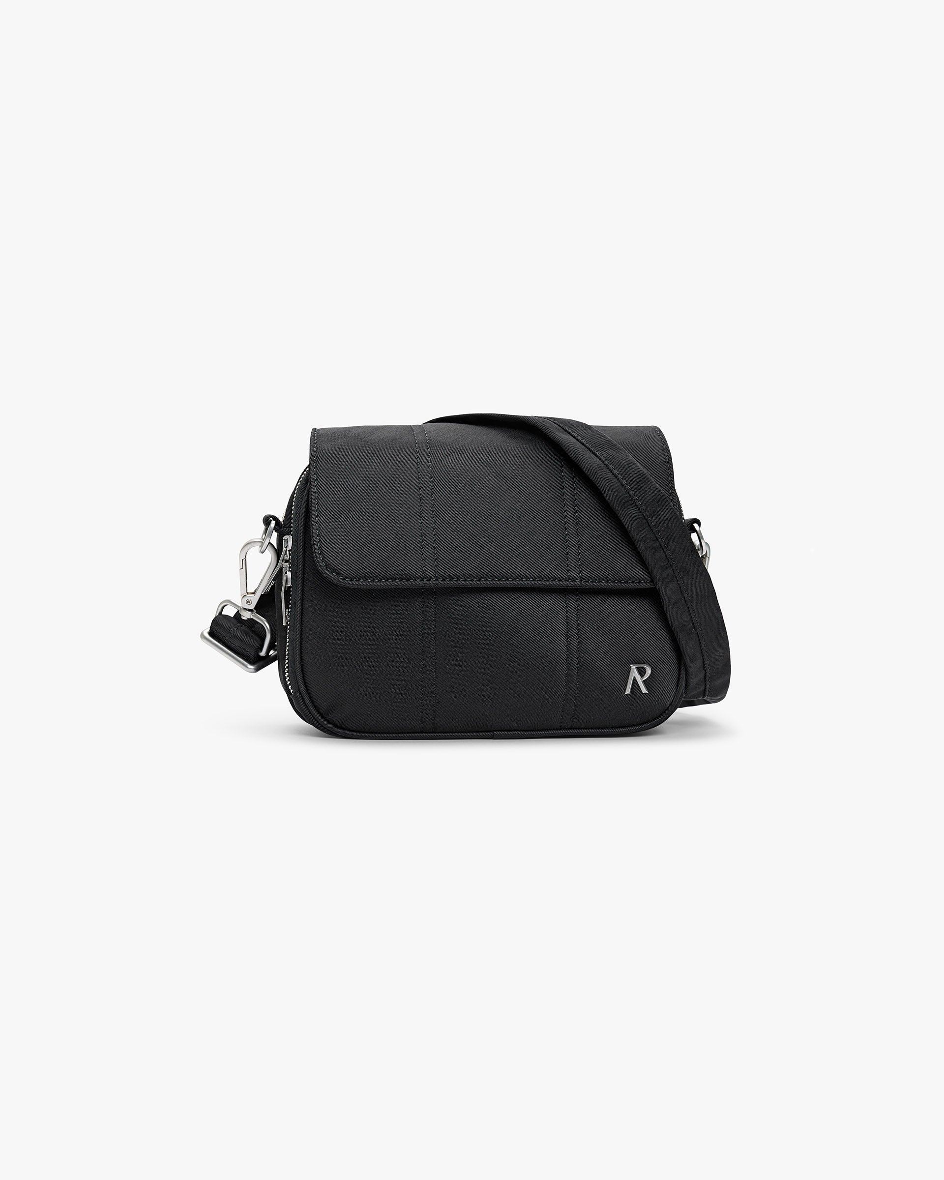 Quilted Crossbody Bag for Women - Stylish & Lightweight Jet Black Shoulder Purse - Perfect for Travel, Shopping & Everyday Use