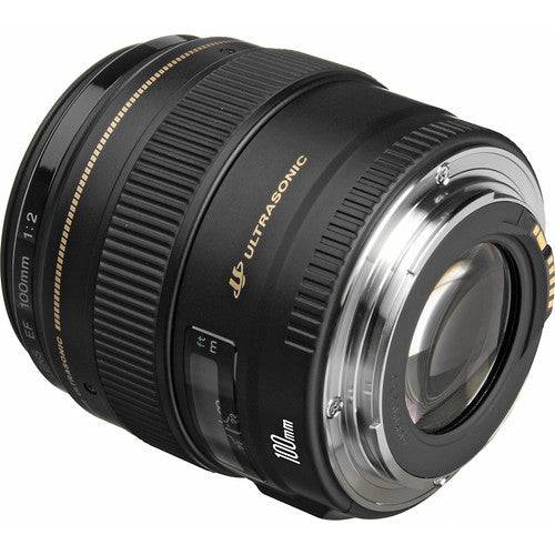 Canon EF 100mm f/2 USM Medium Telephoto Prime Lens for Portrait & Low Light Photography - Perfect for Wedding, Event & Studio Shooting