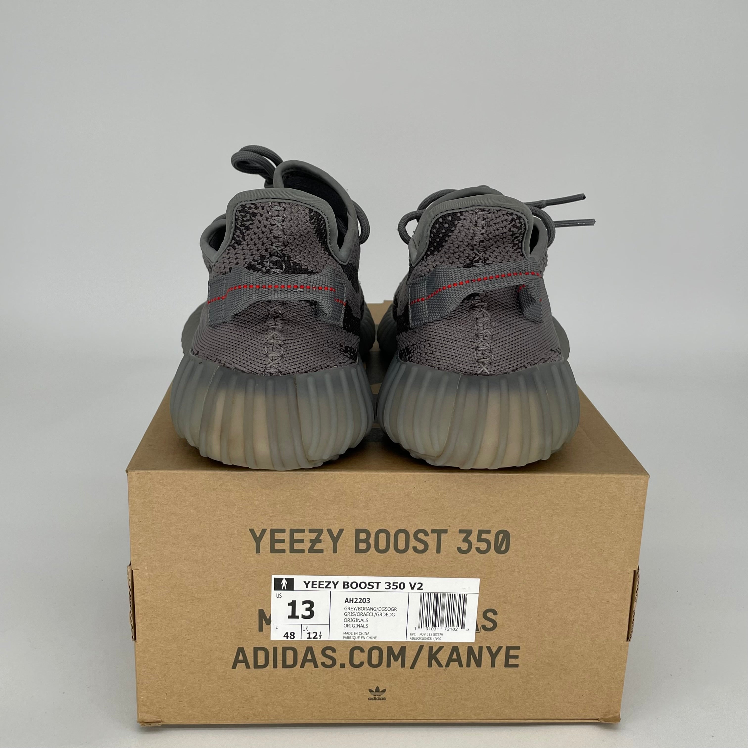 Adidas Yeezy Boost 350 V2 Beluga 2.0 Men's Running Shoes - Size 13 (AH2203) | Comfortable Sneakers for Jogging, Gym & Casual Wear