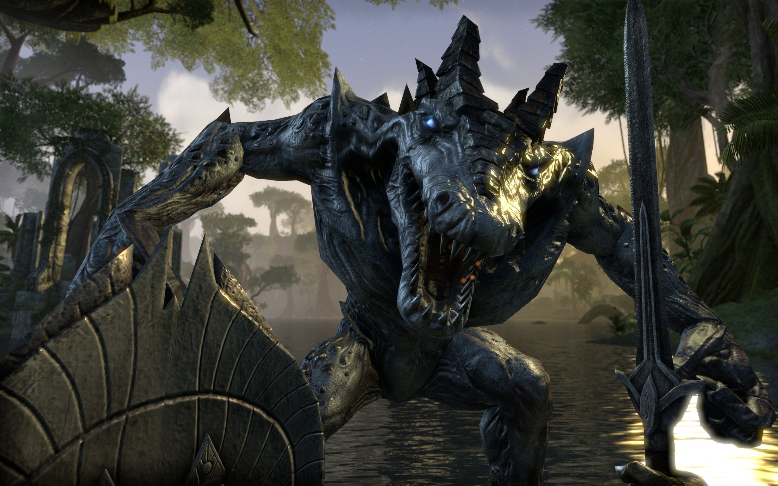 The Elder Scrolls Online: Tamriel Unlimited - PS4 Game (French Edition) | Open World RPG Adventure for PlayStation 4 | Explore Tamriel with Friends Online