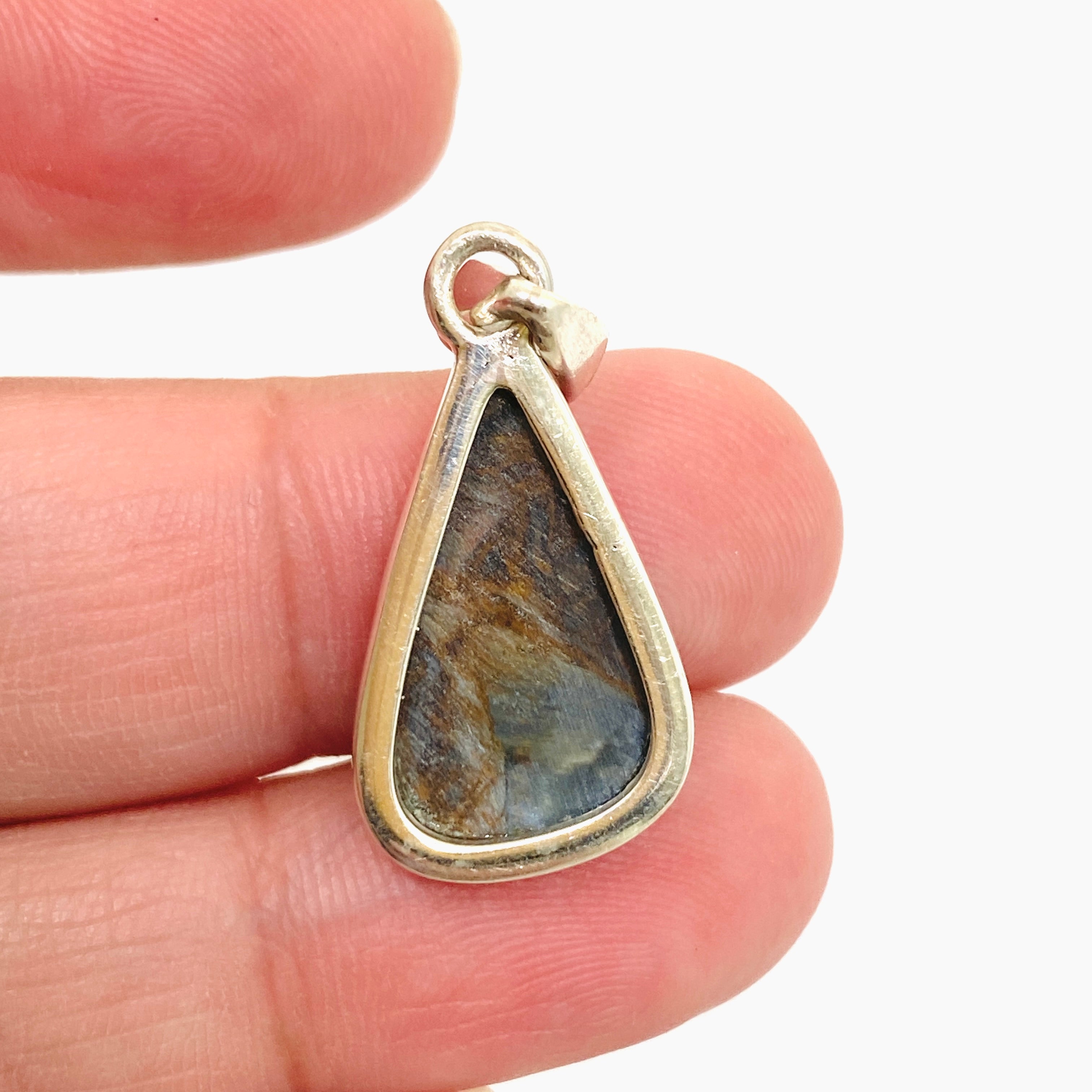 Natural Pietersite Teardrop Cabochon Pendant - Handmade Gemstone Jewelry PPGJ1061 for Women's Necklace, Healing Crystal Gift, Boho & Spiritual Style