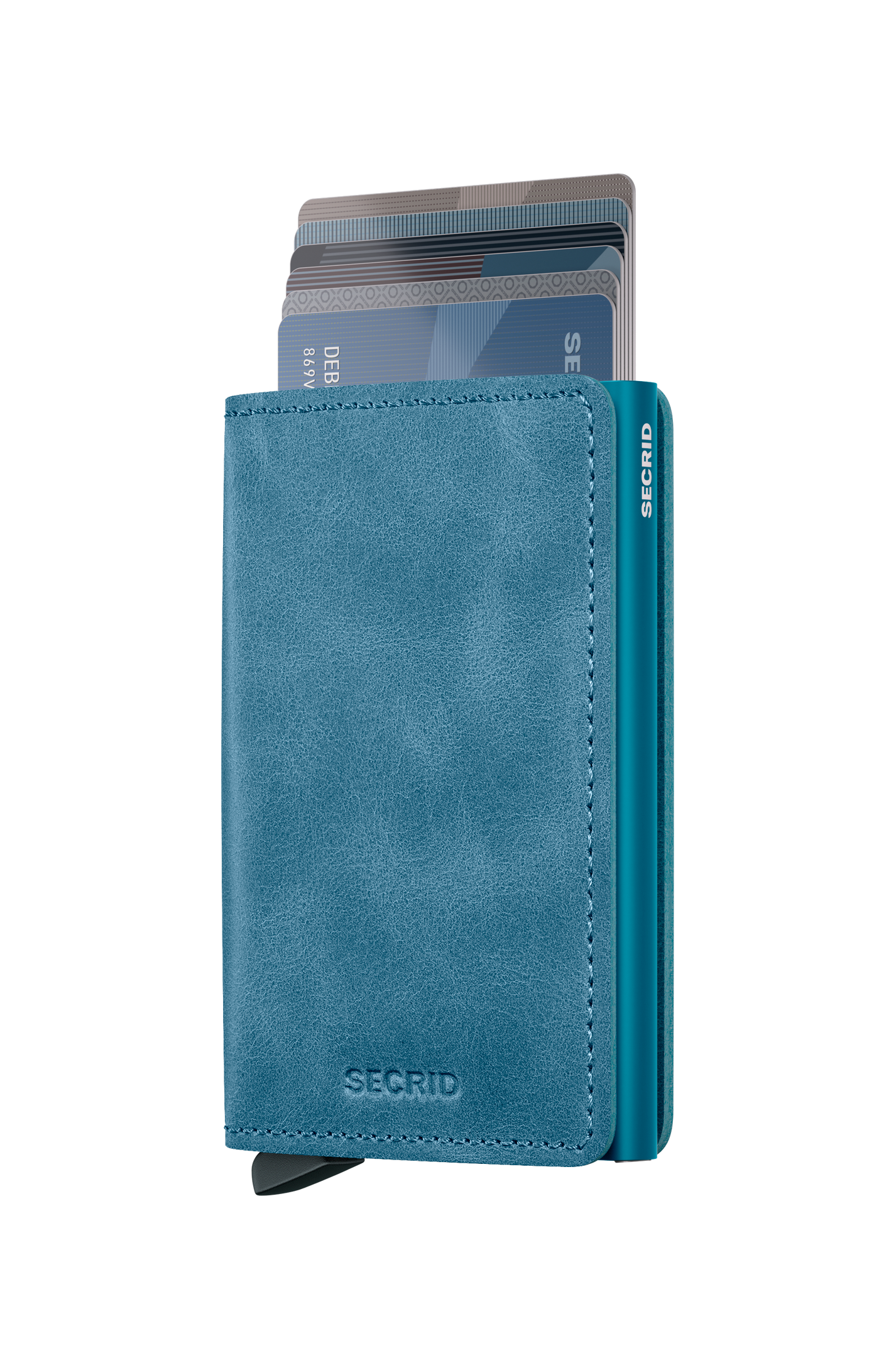 SECRID Slimwallet Vintage - RFID Blocking Leather Wallet for Men & Women | Compact & Stylish Card Holder for Everyday Use, Travel & Business