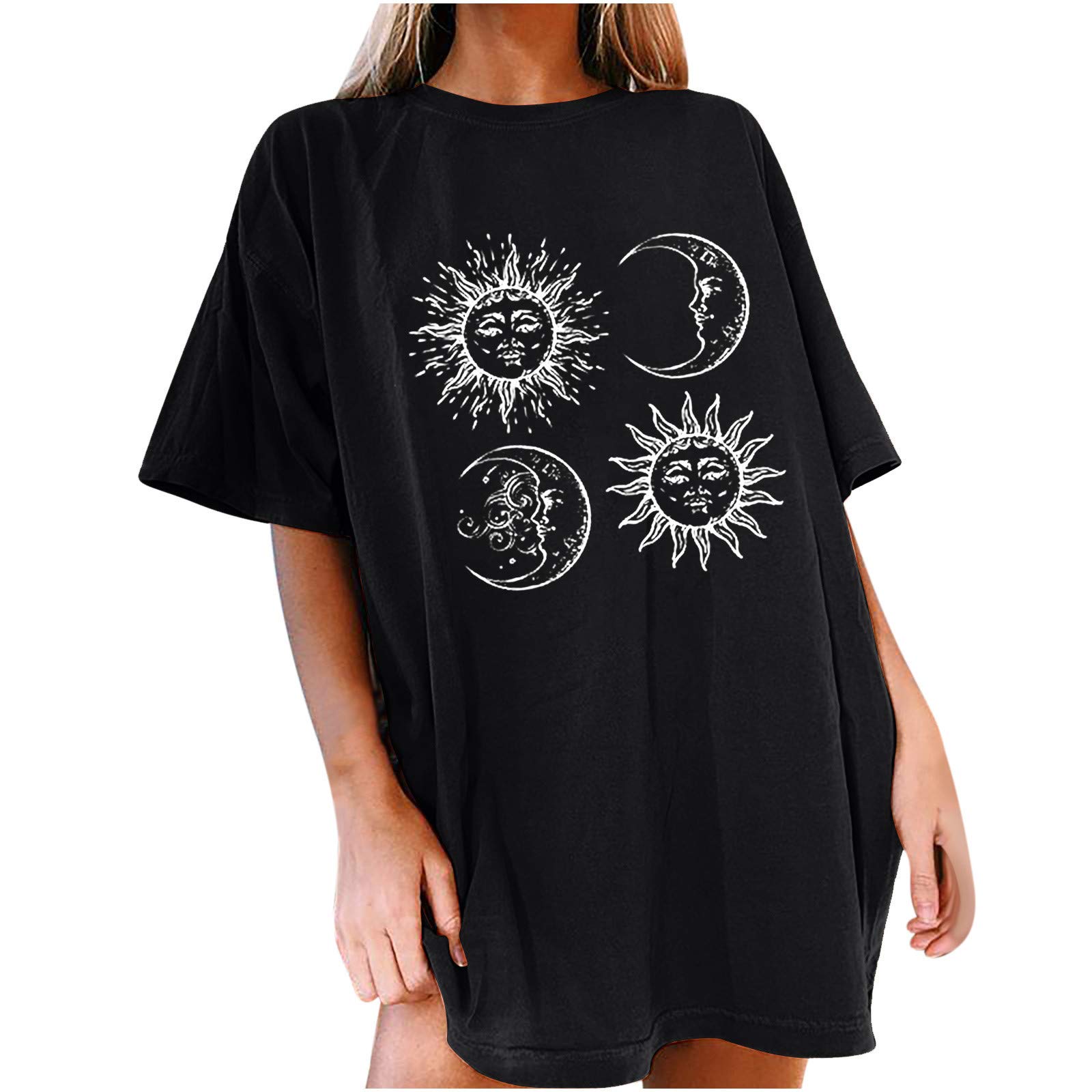 Women's Printed Short Sleeve Blouse - Loose Fit Casual Summer Tops with Unique Patterns | Perfect for Beach Outings, Vacation Wear & Everyday Comfort