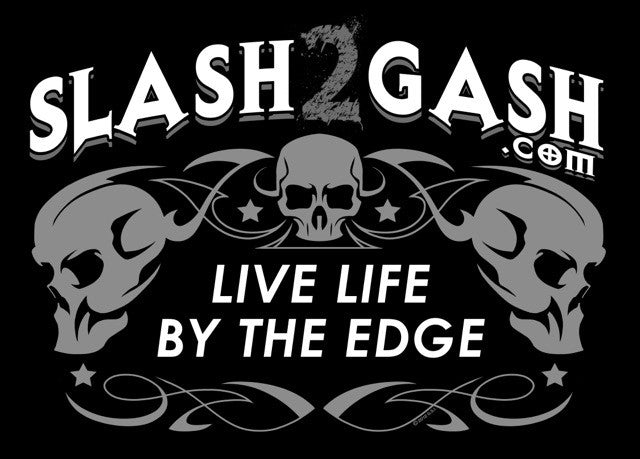 Hot Leathers Tomb Skull Short Sleeve T-Shirt | Custom Slash2Gash Design | Gothic Biker Style for Men & Women | Perfect for Motorcycle Rides, Concerts & Halloween Costumes