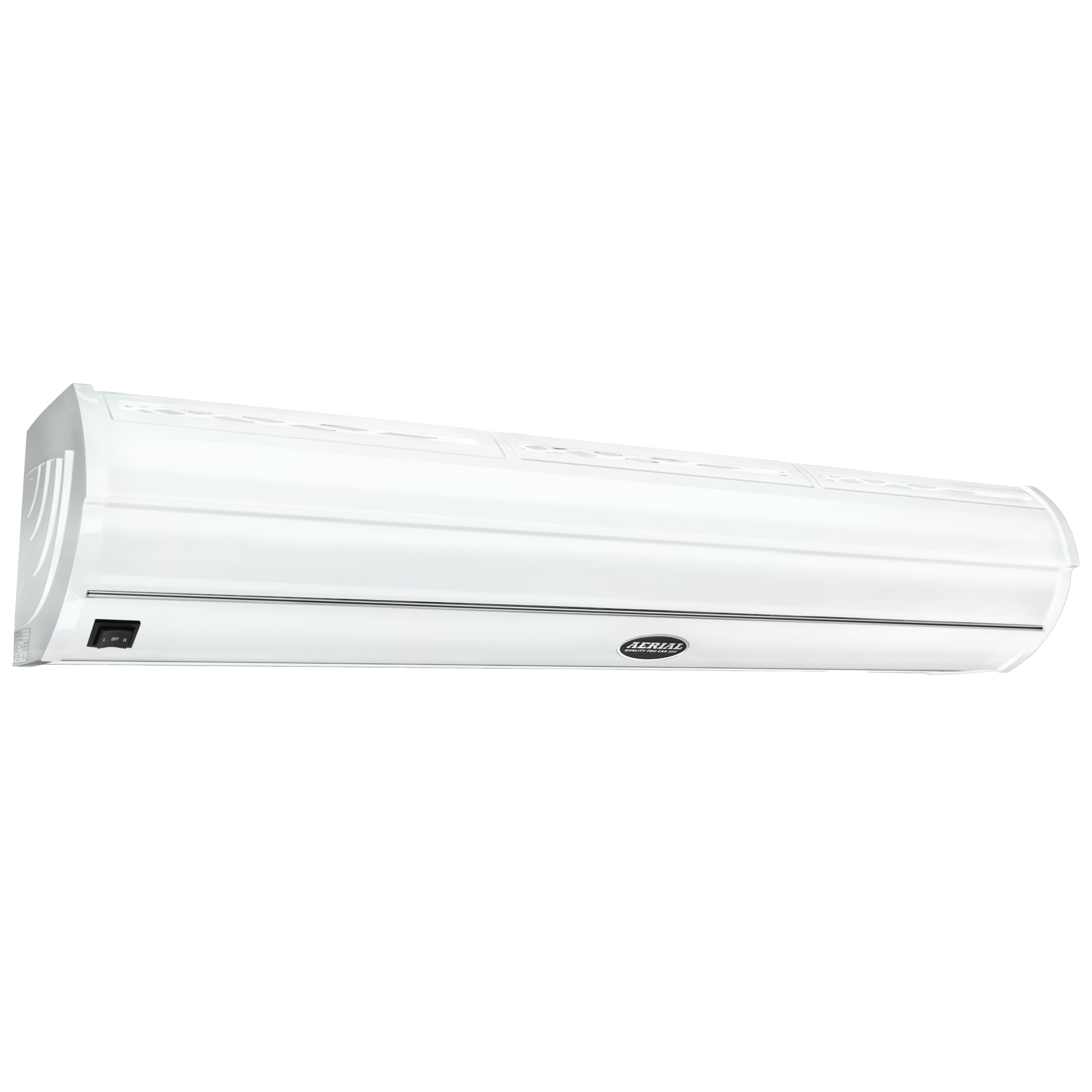 48 Inch DuraSteel White Wall Mounted Air Curtain Fan - UL Certified Commercial Grade Heavy Duty Air Door with Super Power Motor & Door Limit Switch - Perfect for Restaurants, Warehouses & Retail Stores