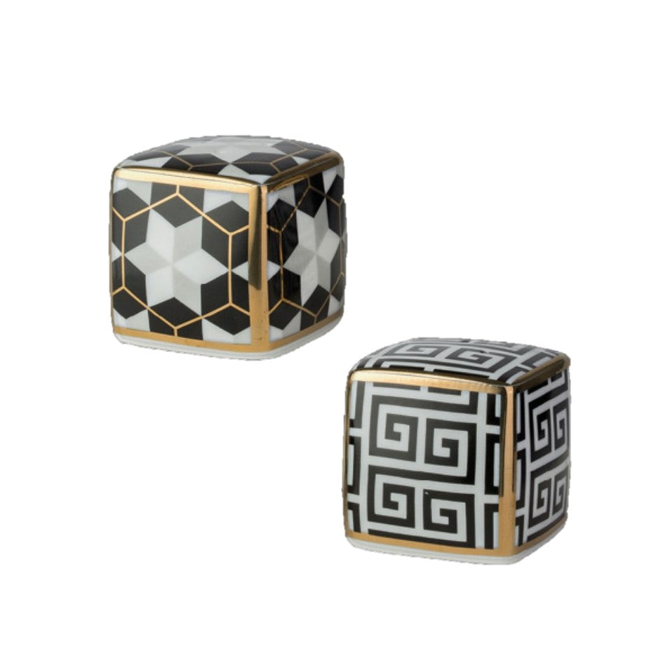 Premium Black and Gold Salt and Pepper Shaker Set (2-Piece) - Elegant Dining Table Seasoning Dispenser for Home, Restaurant, and Gift Giving