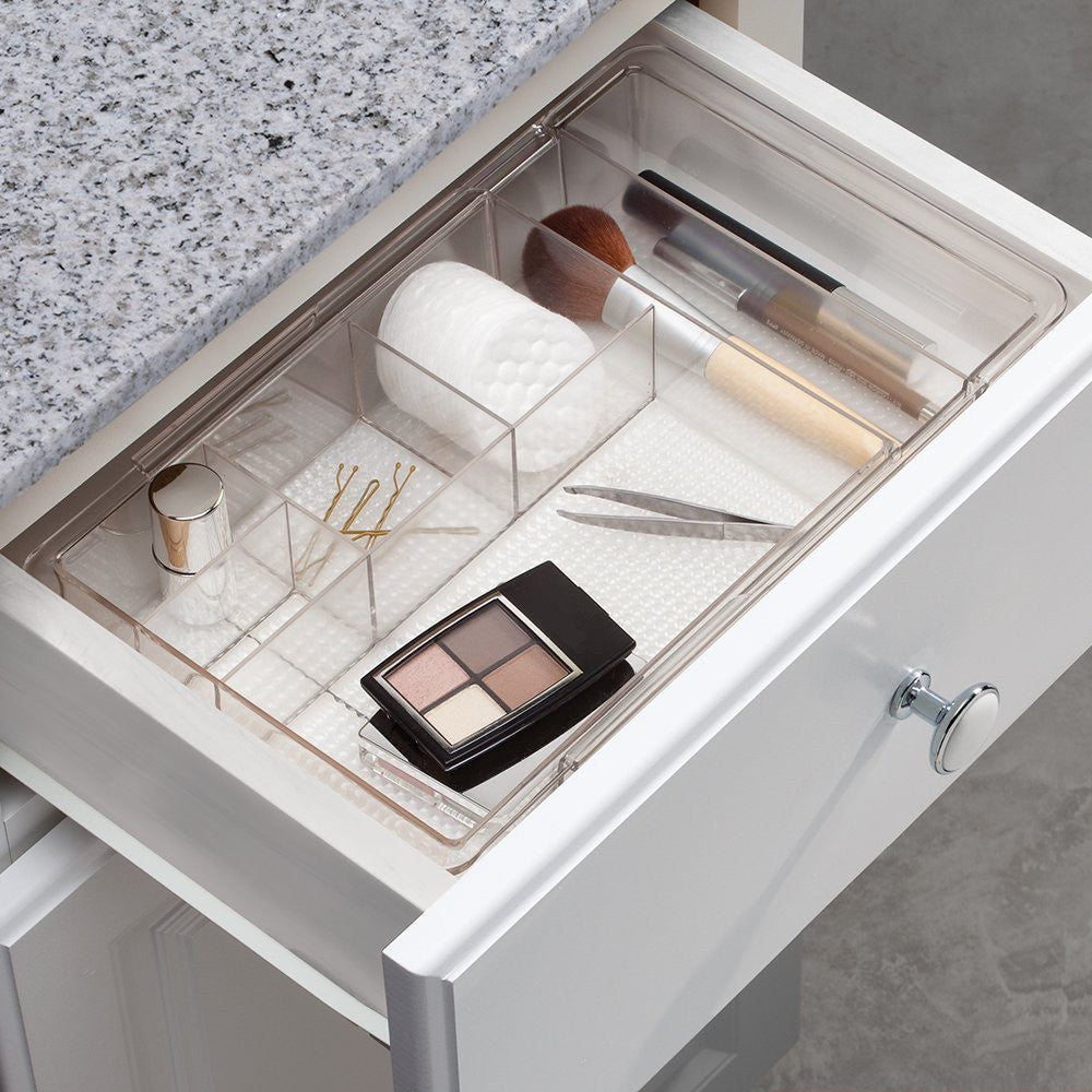 Expandable Drawer Organizer for Closet & Kitchen - Adjustable Storage Bins for Socks, Underwear, Utensils & More - Perfect for Home Organization & Space Saving