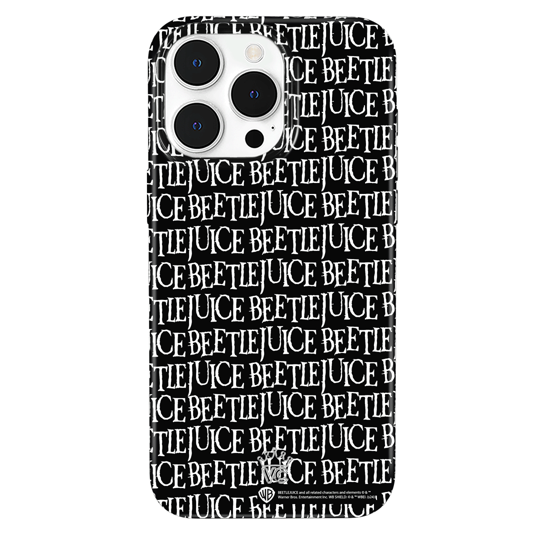 Beetlejuice iPhone Case - Premium Protective Cover for iPhone 13/14/15 - Unique Movie Inspired Design - Perfect for Halloween, Cosplay, and Movie Fans