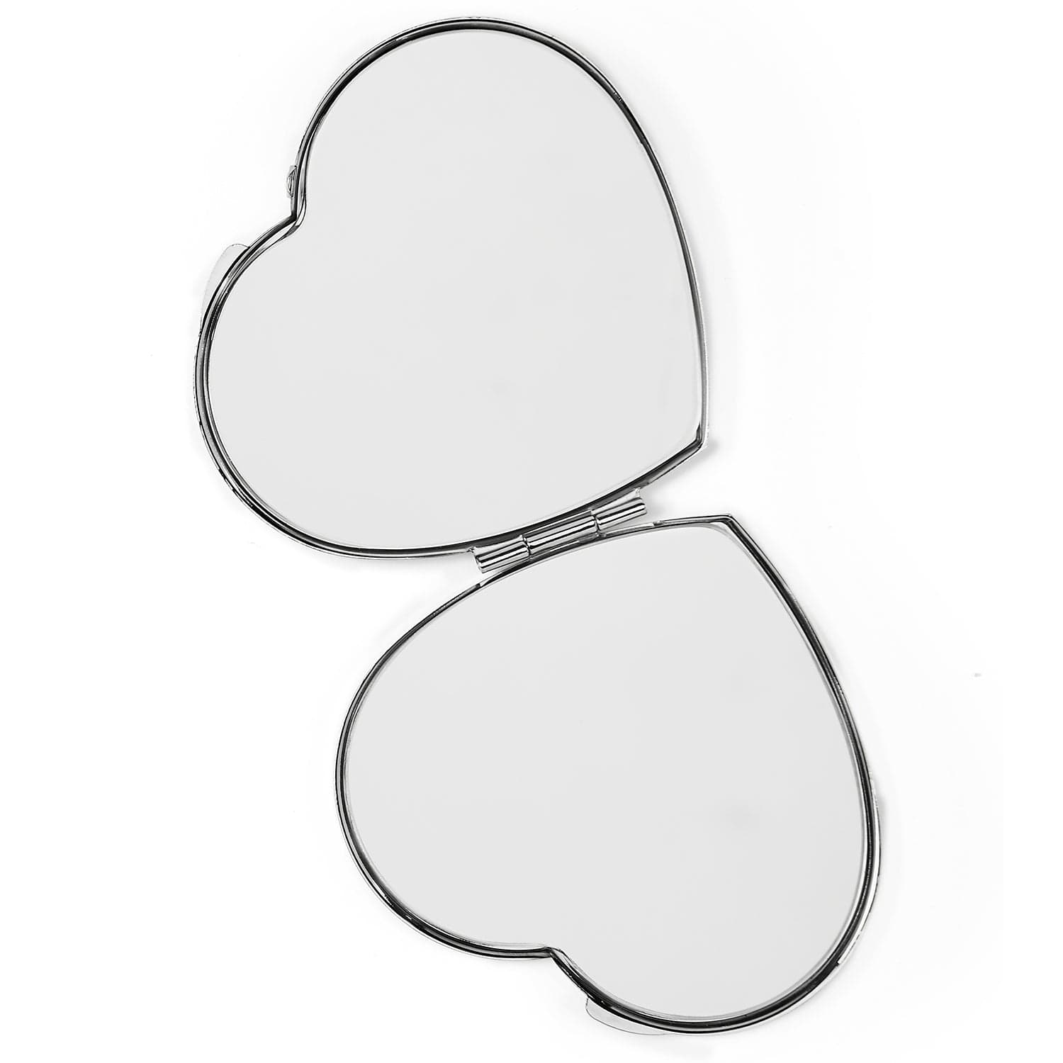 Best Friends Furever Heart Compact Mirror - Cute Friendship Gift for Women, Portable Makeup Mirror for Purse, Travel & Everyday Use