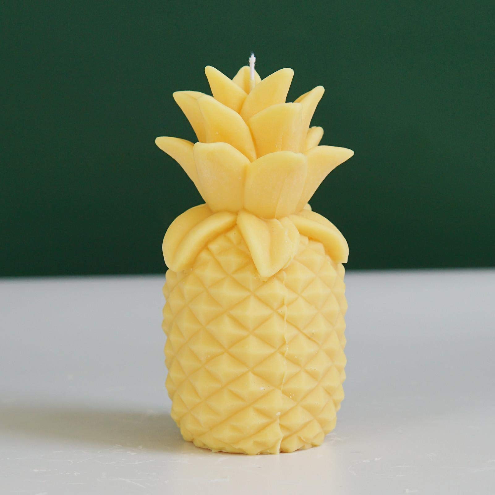 Naysku Silicone Candle Mold - DIY Soy Wax Candle & Handmade Soap Molds for Pineapple-Shaped Crafts, Fondant Decorations - Perfect for Home Decor, Wedding Favors, and DIY Gift Making