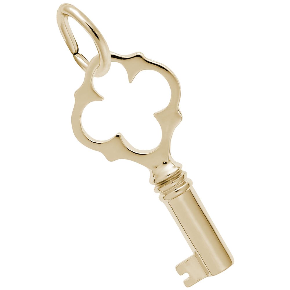 Key Charm for Bracelets & Necklaces - Dainty Jewelry Charms for DIY, Gifts & Everyday Wear - Perfect for Keychains, Pandora Bracelets & Layering Necklaces