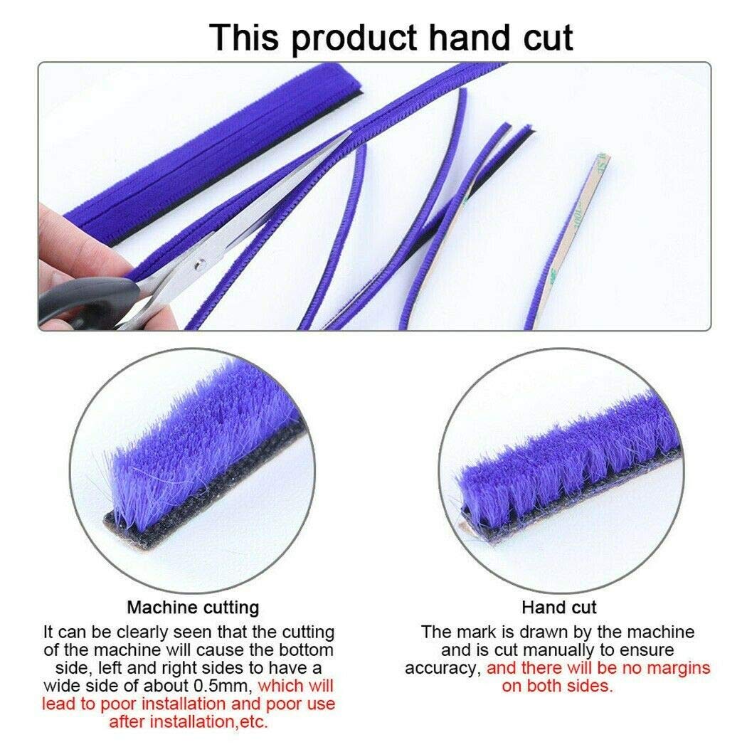 4PCS Replacement Soft Fur Strips for Dyson V8 Vacuum Cleaner Direct Drive Cleaner Head - Compatible with Dyson V8 Animal/Origin/Absolute - Perfect for Pet Hair Removal and Deep Cleaning Carpets