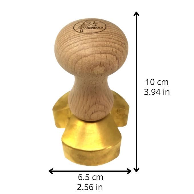 La Gondola Mushroom Stamp - Handcrafted Italian Wooden Stamp for DIY Crafts, Scrapbooking & Home Decor | Perfect for Gift Wrapping, Card Making & Personalized Projects