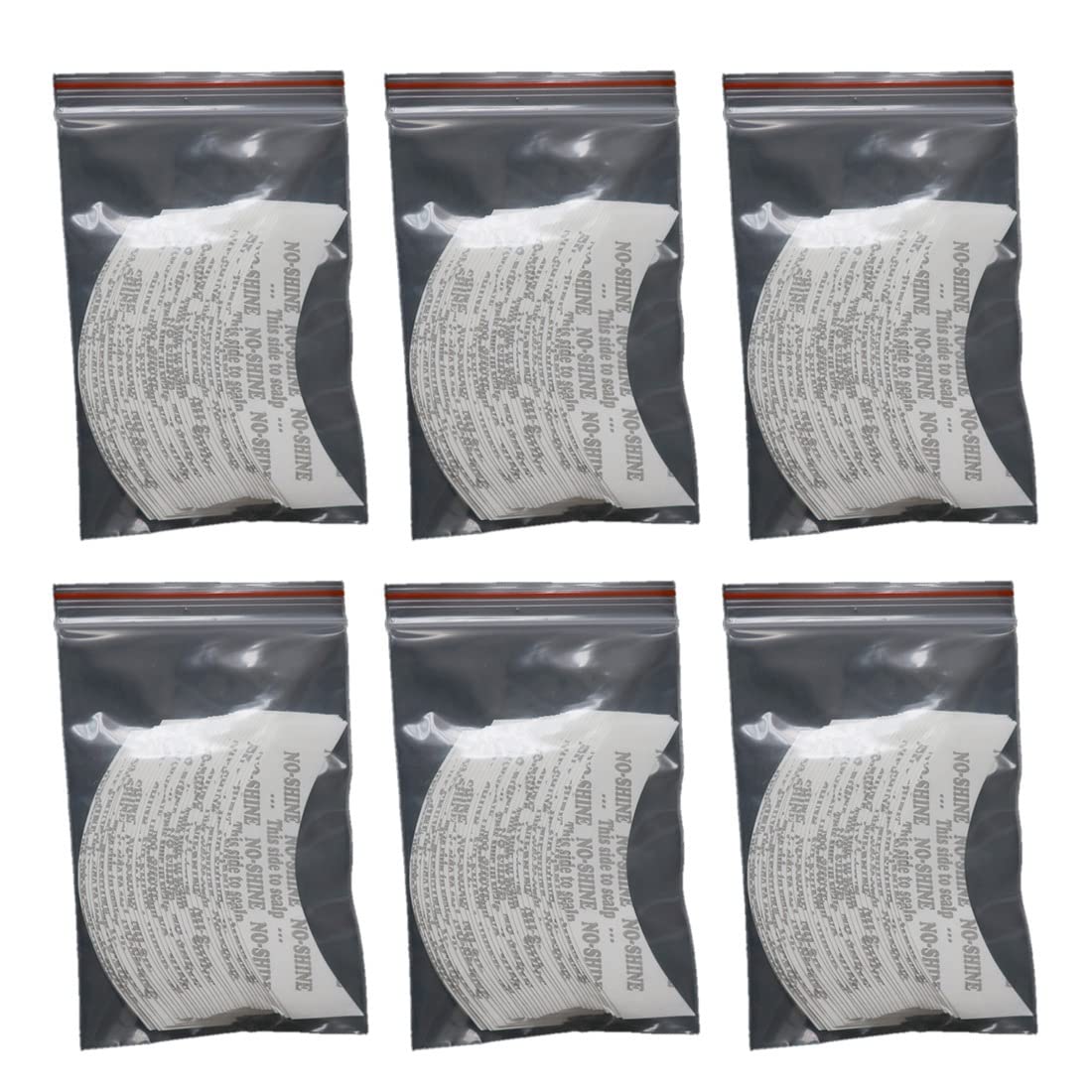 216Pcs No Shine Wig Tape - Waterproof Double Adhesive Strips for Toupee & Lace Wigs - Party & Daily Use