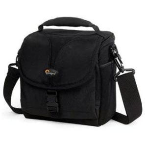 Lowepro Rezo 140 AW Waterproof DSLR Camera Bag - Compact Protective Case for Canon Nikon Sony Cameras & Lenses - Perfect for Travel, Hiking & Outdoor Photography (Black)