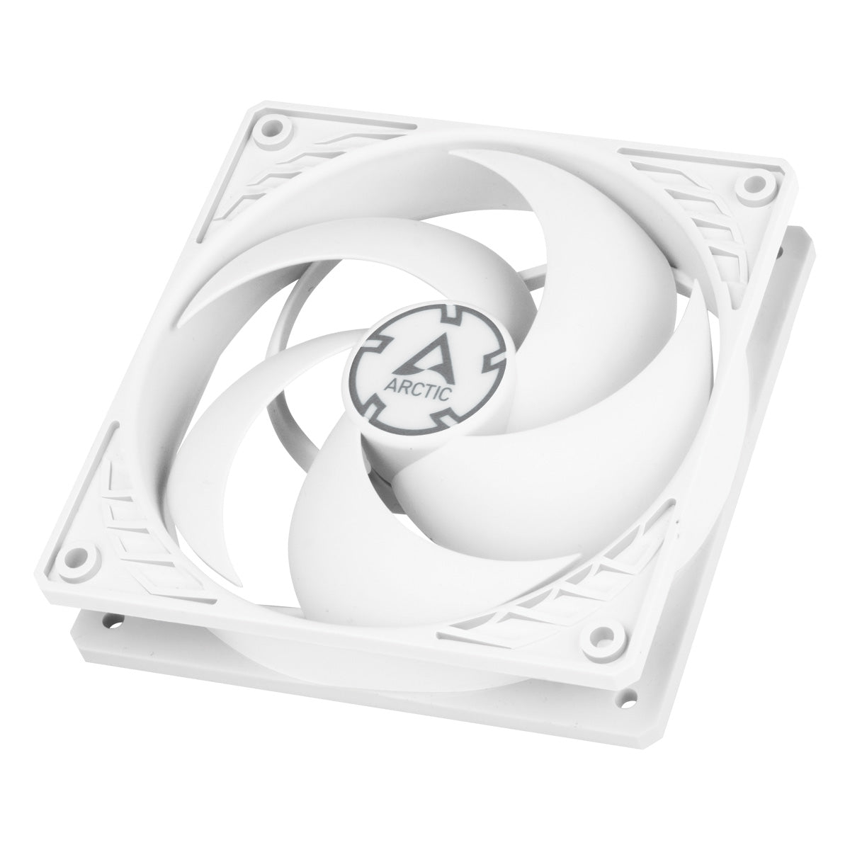 Arctic P12 120mm PWM PC Cooling Fan - Ultra Quiet, High Airflow, White - Perfect for Gaming PCs, Workstations & PC Builds
