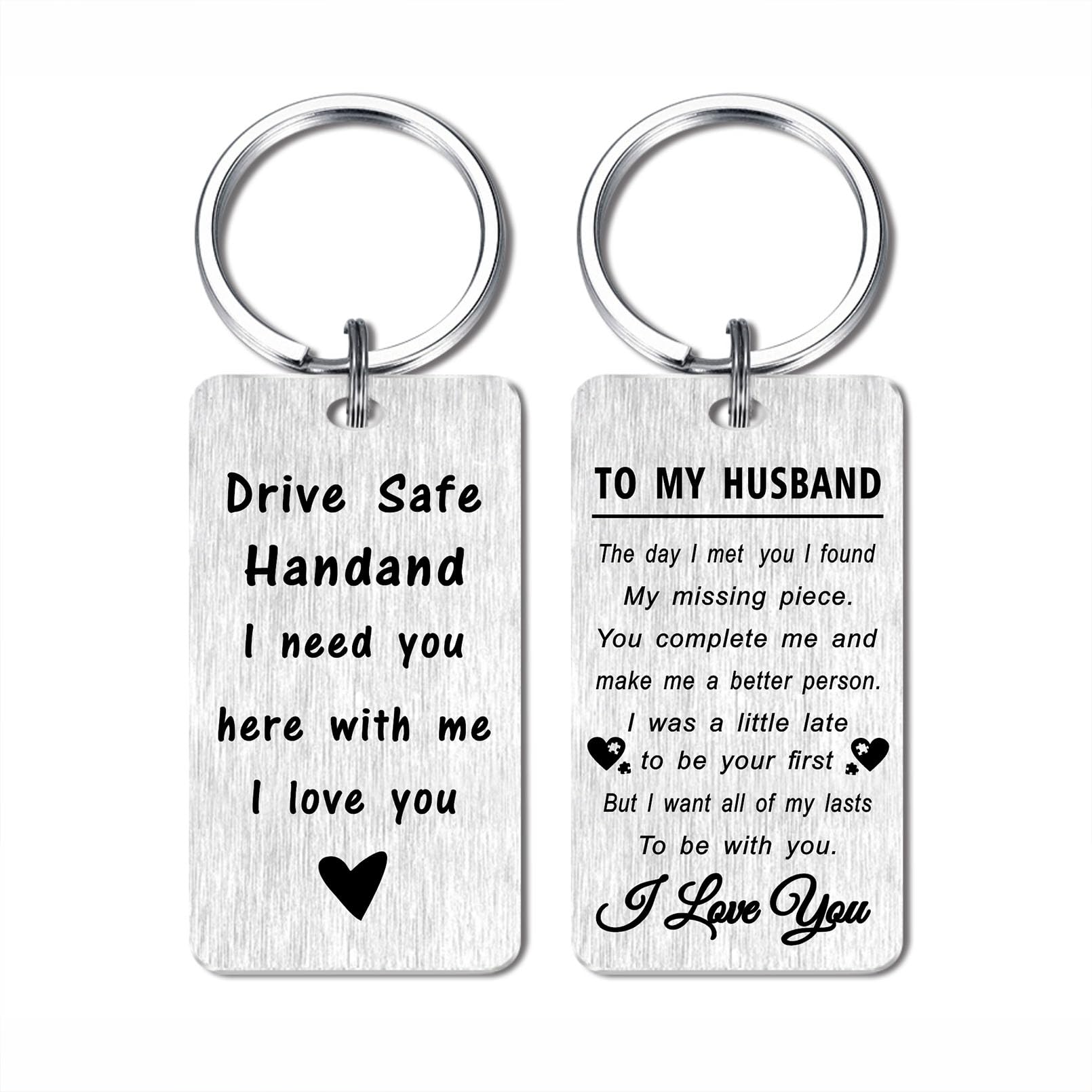 CPLJW Romantic Soulmate Keychain - Anniversary, Valentine's & Wedding Gift for Couples - Perfect Birthday Present for Husband, Wife, Boyfriend or Girlfriend - Ideal for Love Tokens, Proposal Surprises & Special Occasions