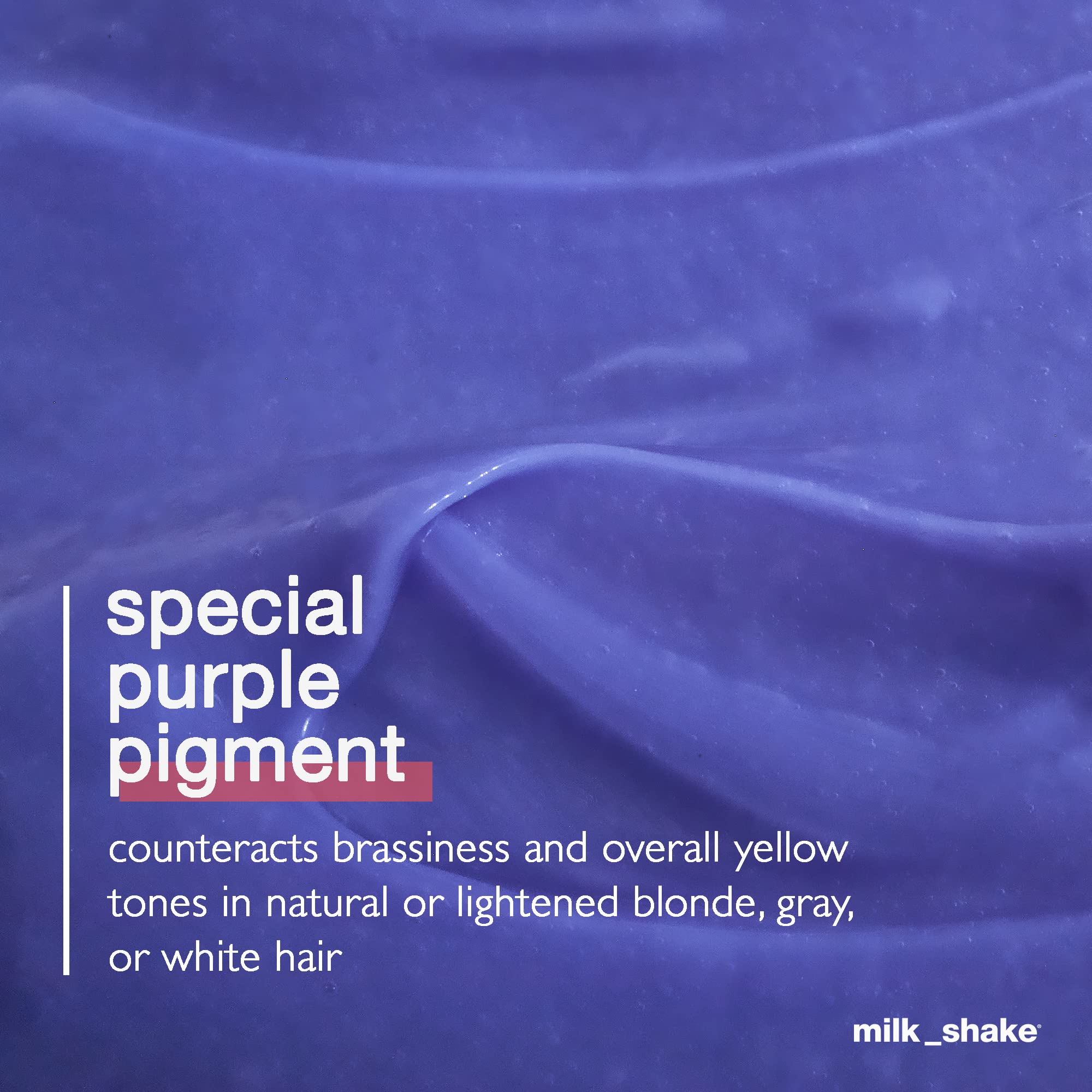 Milk Shake Silver Shine Conditioner for Blonde & Gray Hair - 8.4 fl oz Purple Toning Treatment - Sulfate Free & Vegan Formula - Perfect for Salon Quality Results at Home
