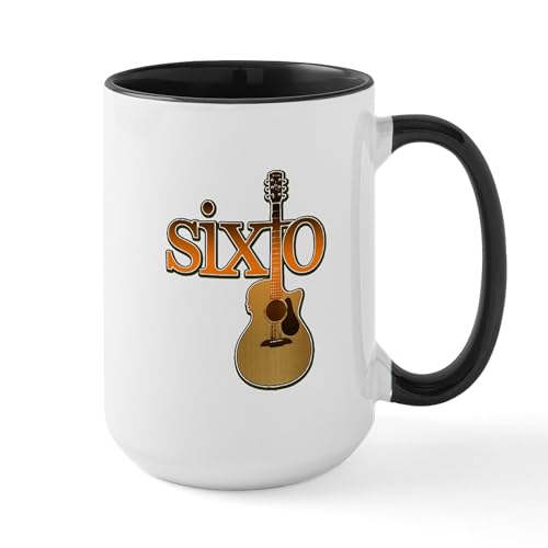 White/Black Inside - SIXTO GUITAR! Mug