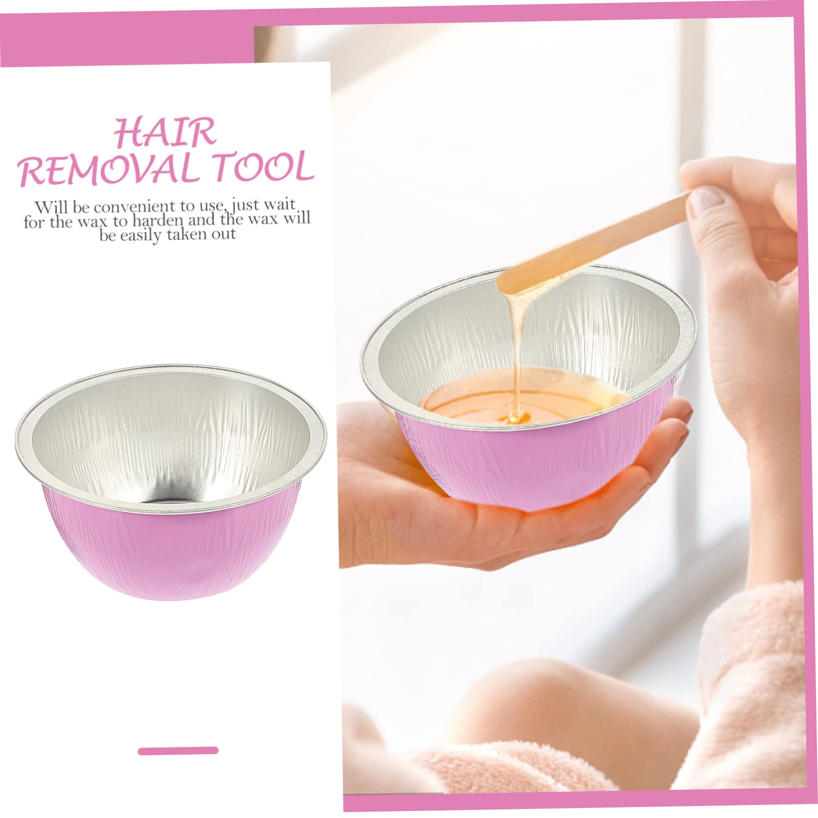 2 Sets Reusable Aluminum Wax Melting Bowls - Mini Heater Candy Container for Depilatory & Waxing Supplies (10pcs x 2) | Perfect for Home Salon, DIY Beauty & Professional Waxing | Ipetboom
